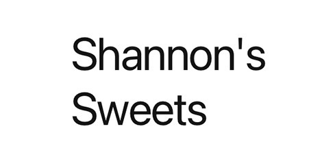 Shannon's Sweets